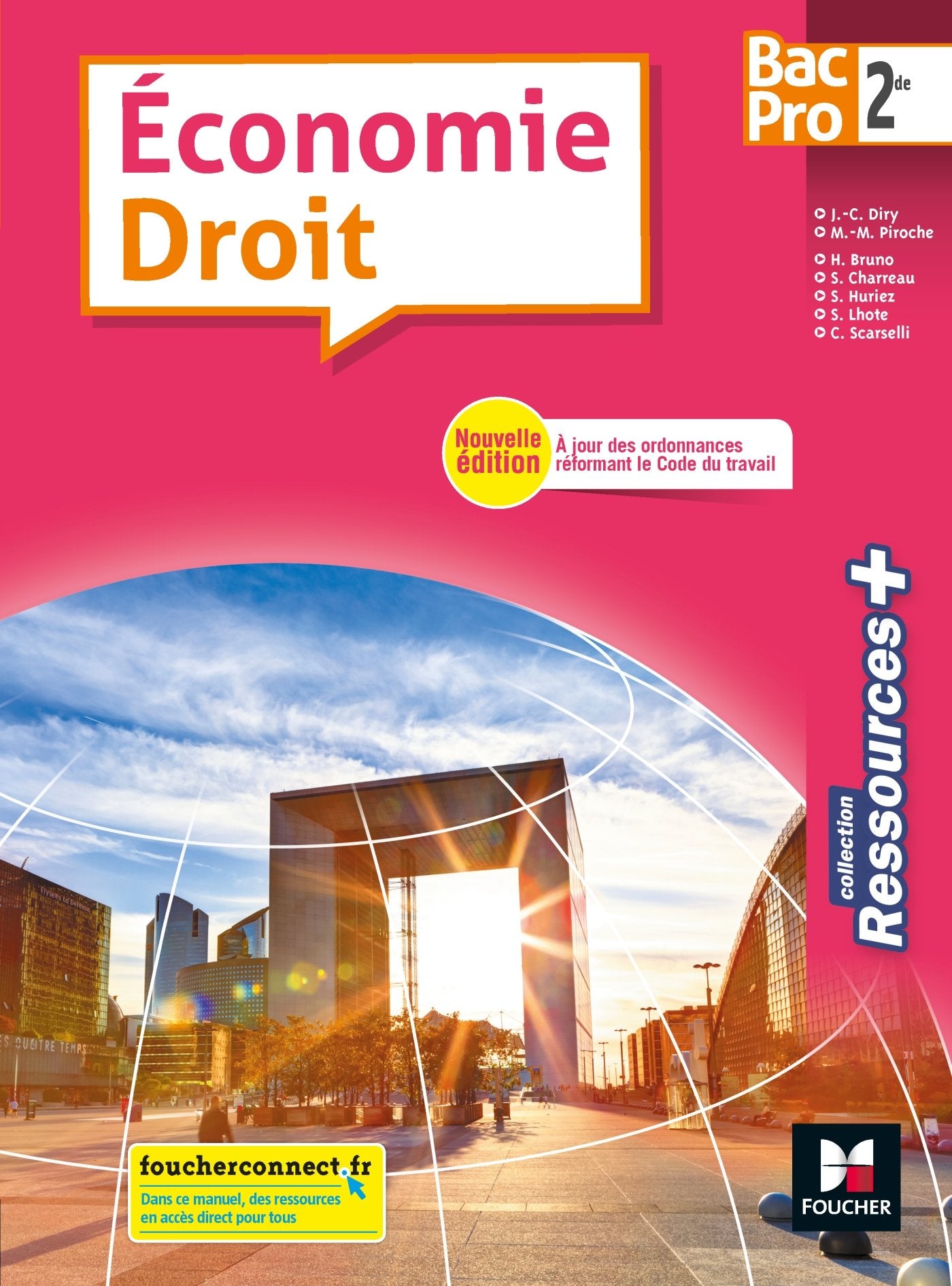 Ressources plus - ECONOMIE-DROIT 2de BAC PRO - Éd. 2018 - Manuel élève book