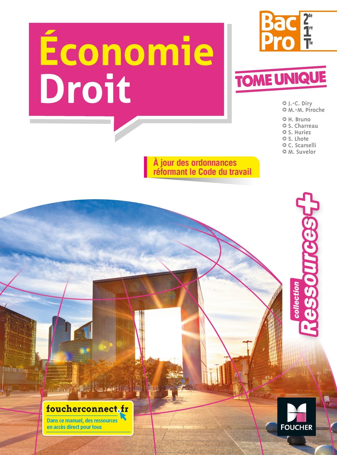 Ressources plus - ECONOMIE-DROIT 2de-1re-Tle BAC PRO - Éd. 2018 - Manuel élève: Manuel de l'élève Professional & Reference Books