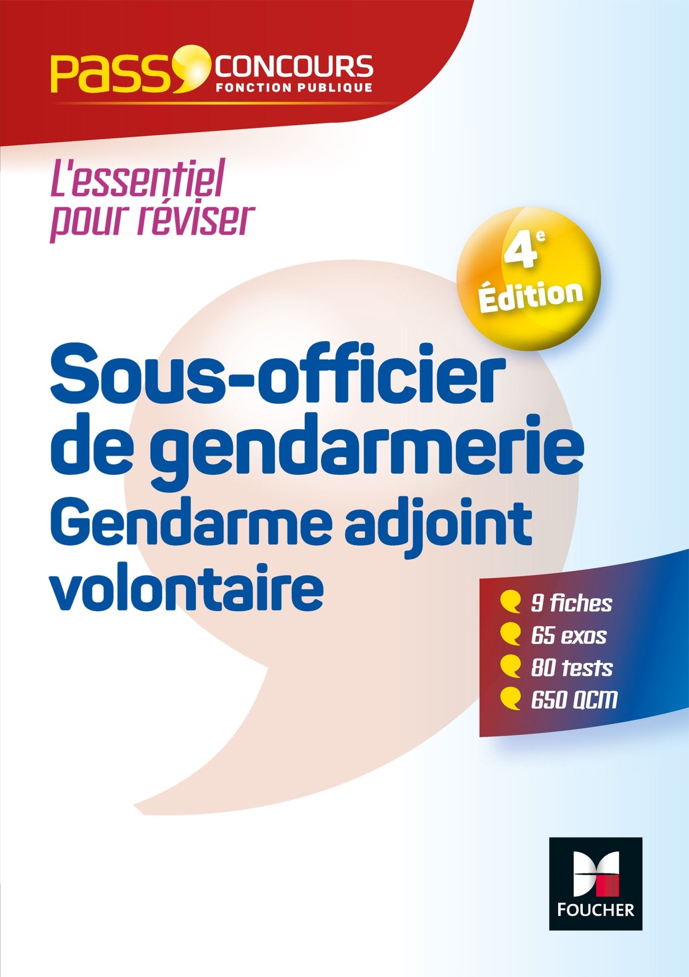 Pass'Concours Sous-officier de gendarmerie / Gendarme adjoint volontaire book