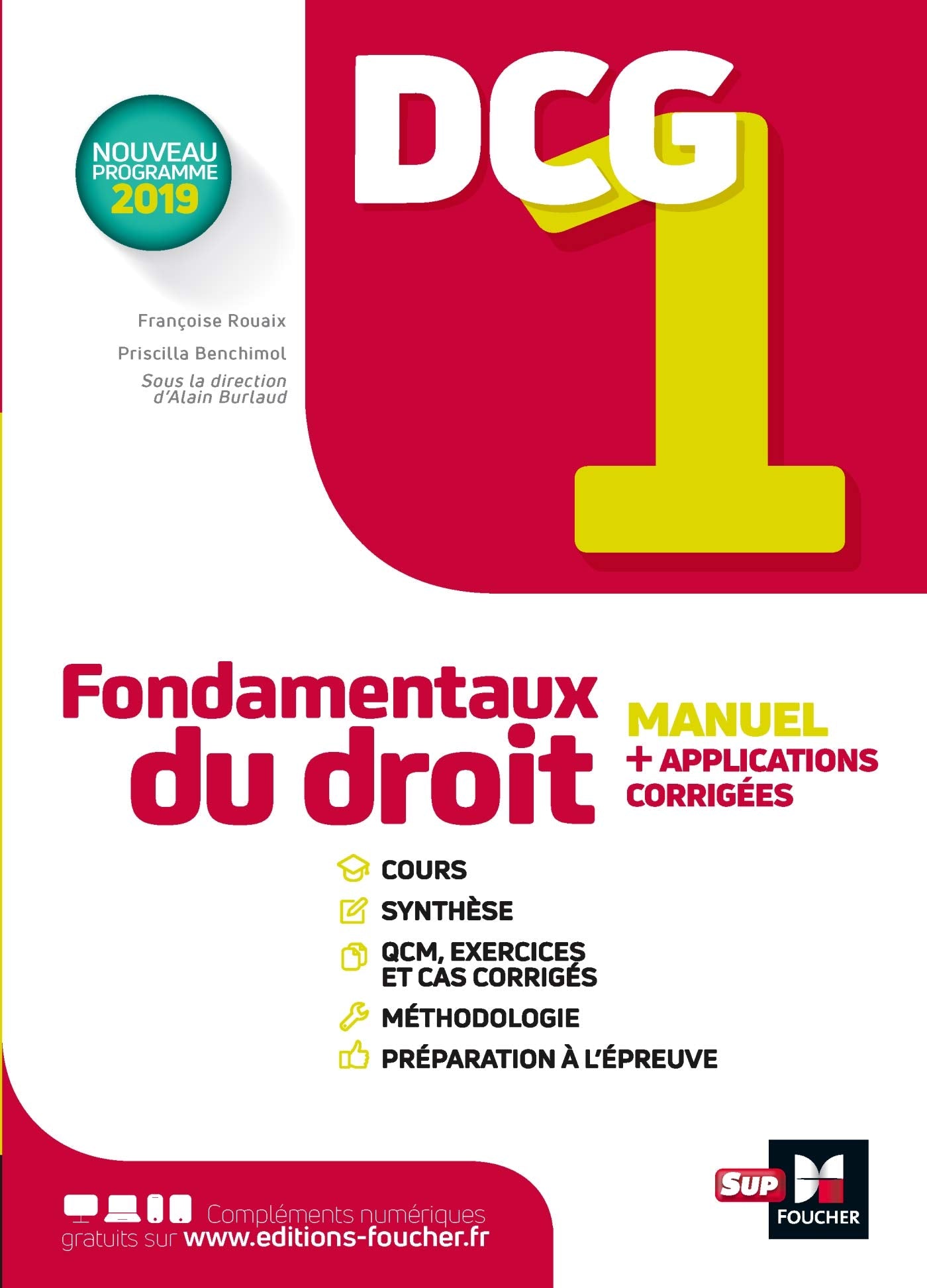 DCG 1 - Fondamentaux du droit - Manuel et applications book