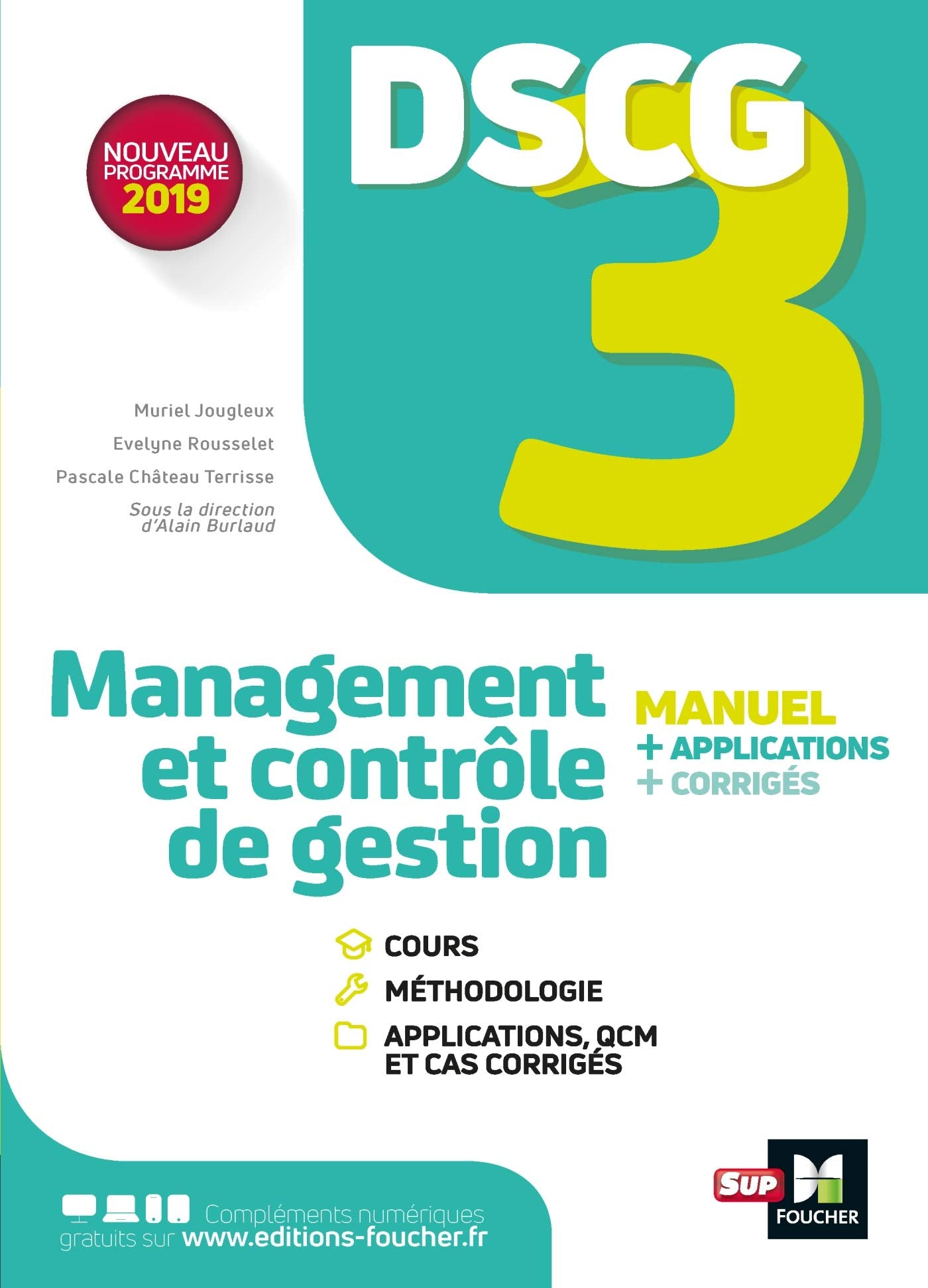DSCG 3 - Management et contrôle de gestion - Manuel et applications book