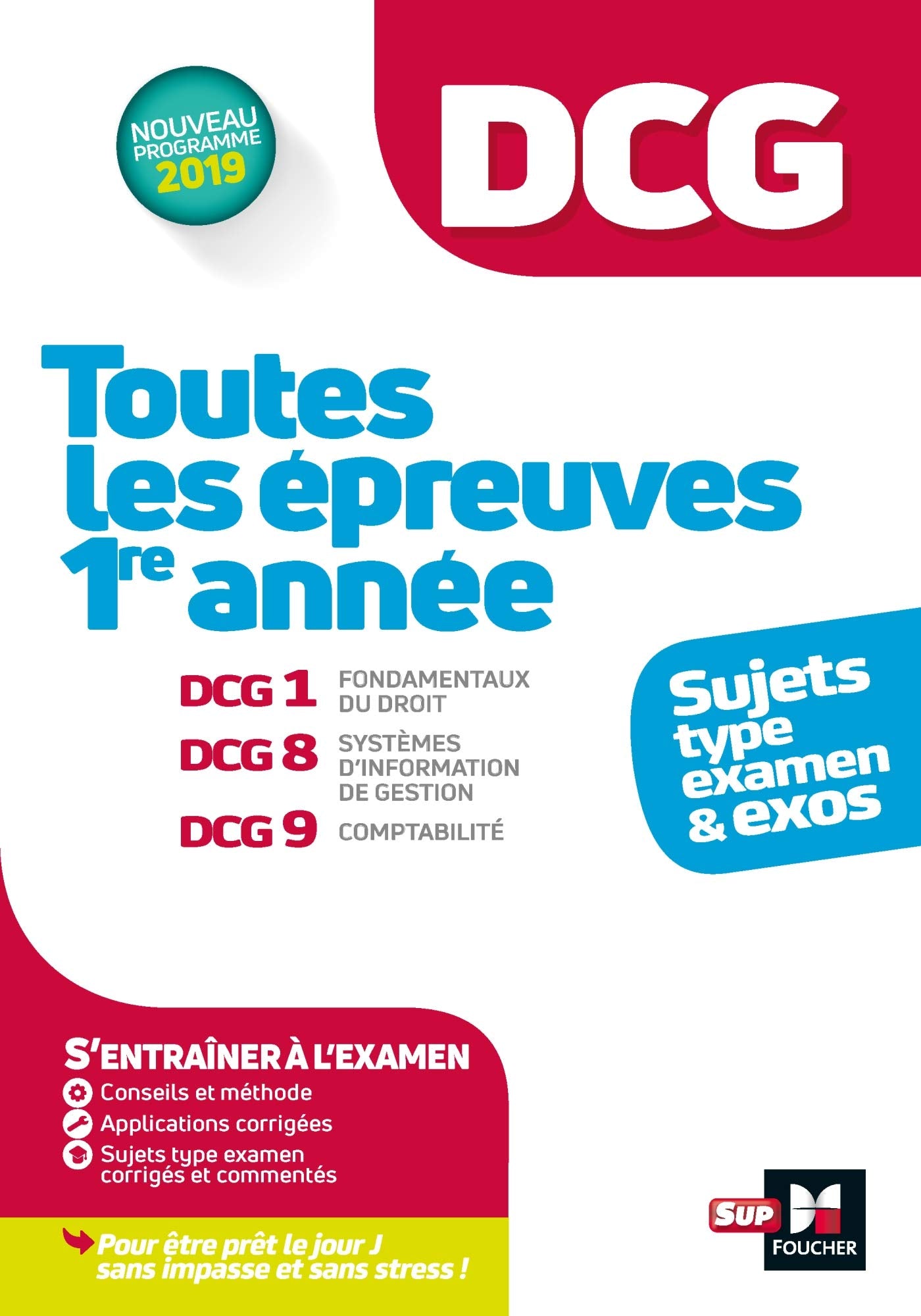 DCG - Toutes les épreuves de 1ère année du DCG 1, 8, 9 - sujets et exos 2022-2023 Business, Finance & Career