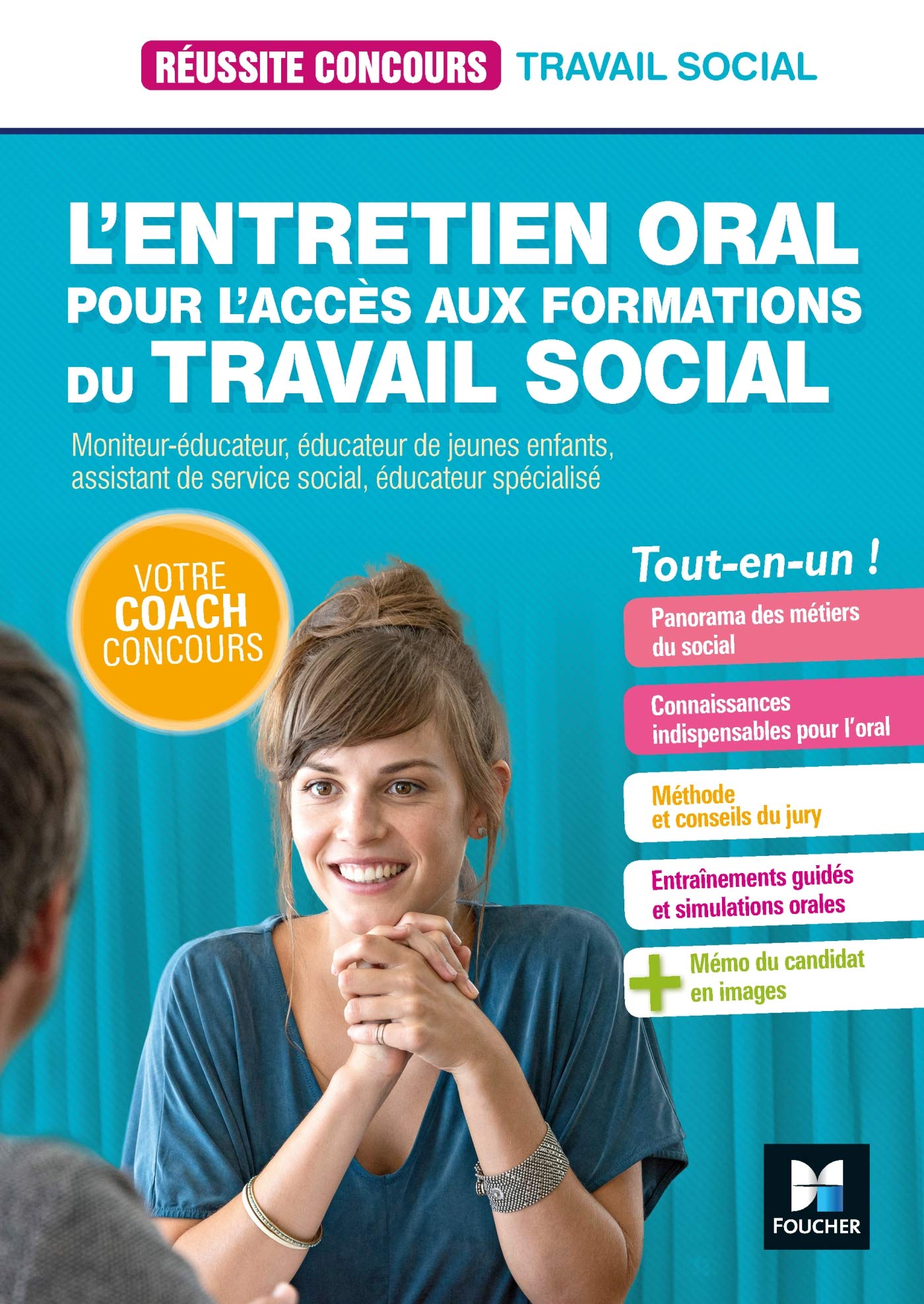 Réussite Concours - L'entretien oral pour l'accès aux formations du Travail social book