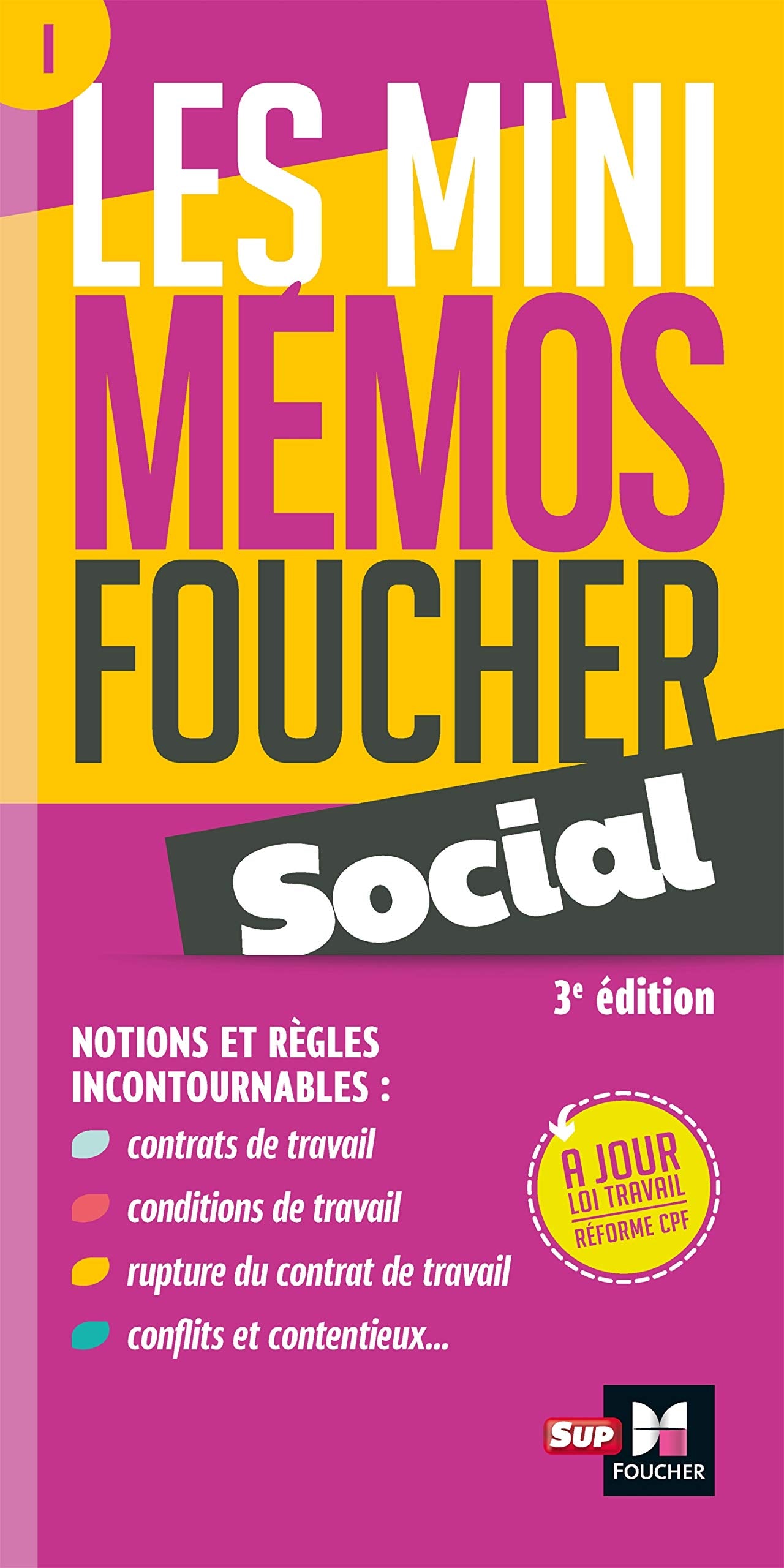 Mini Mémos Social - 3ème édition - Révision Business, Finance & Career