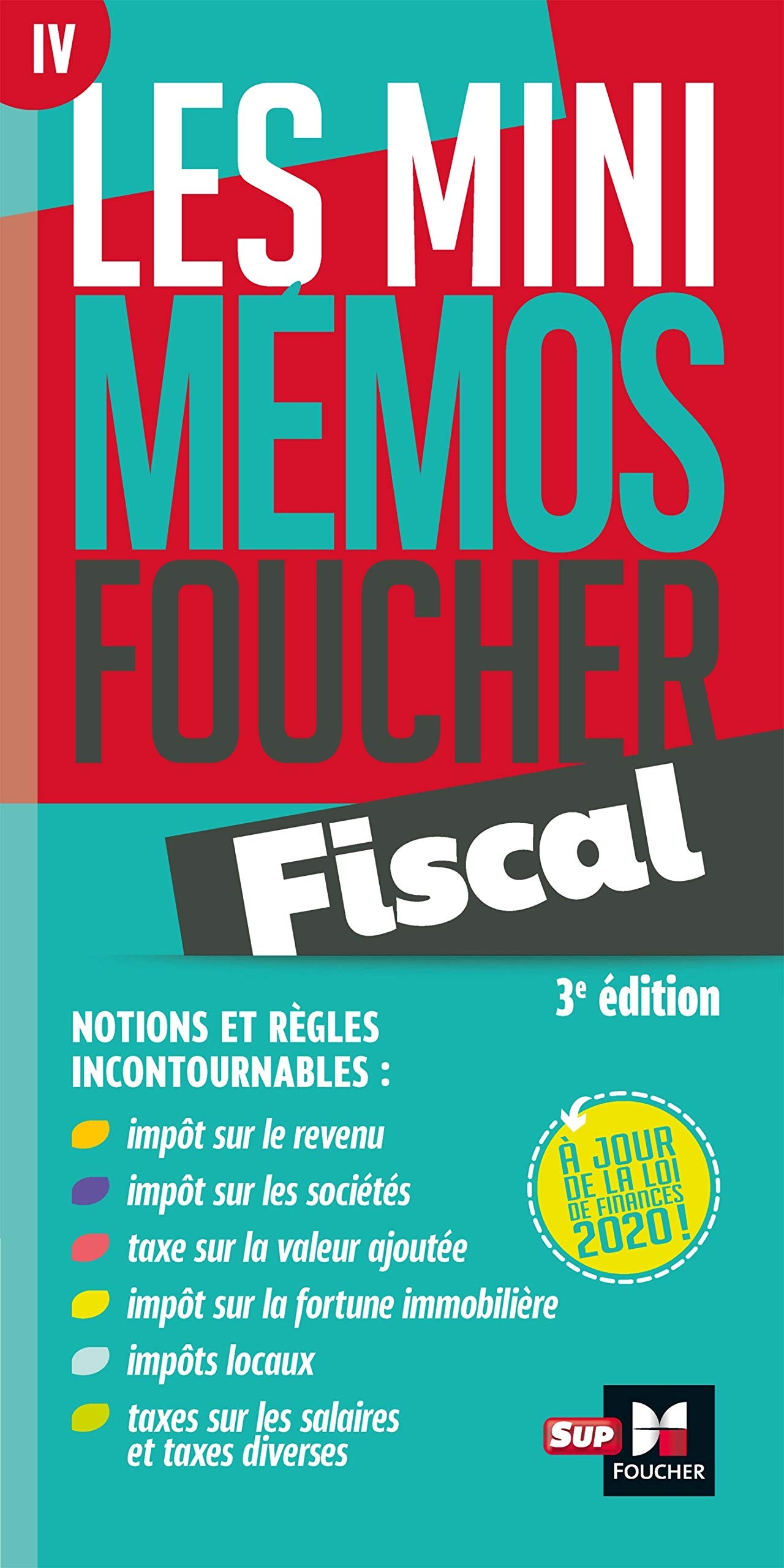 Les mini memos Foucher - Fiscal - 3e edition - Révision book