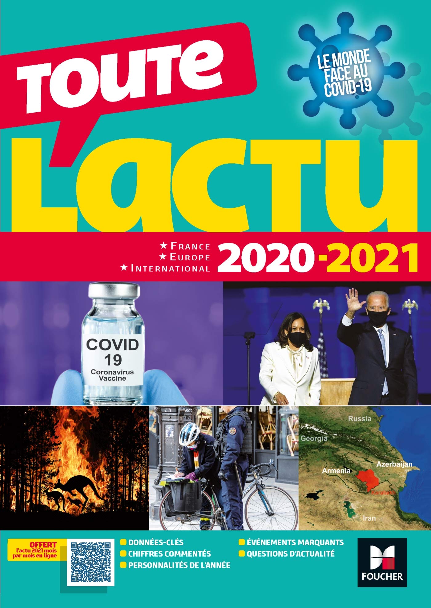 Toute l'actu 2020 - Sujets et chiffres clefs de l'actualité - 2021 mois par mois book