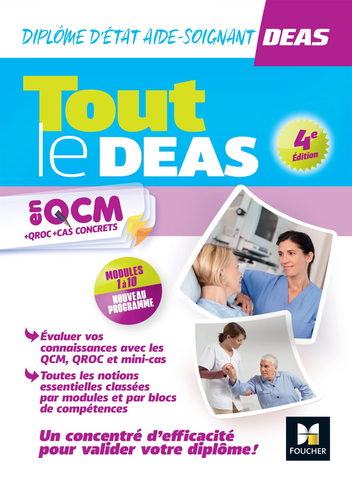 Tout le DEAS en QCM/QROC - IFAS - Diplôme État Aide-soignant - 2025-2026 book