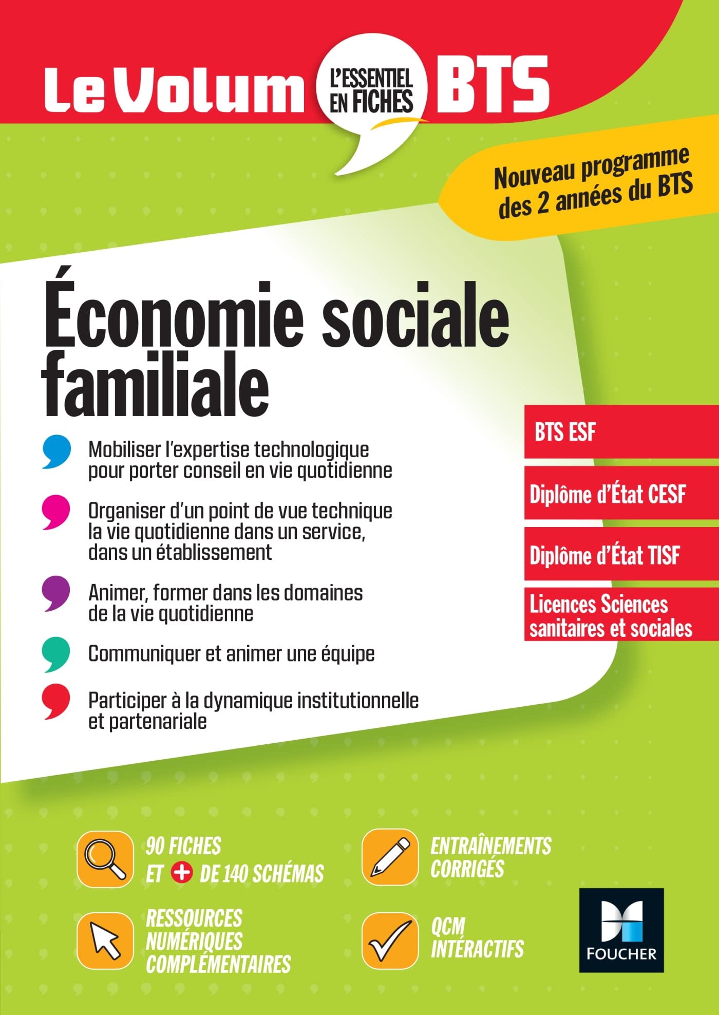 Le Volum' BTS - ESF - Economie sociale familiale Non-fiction