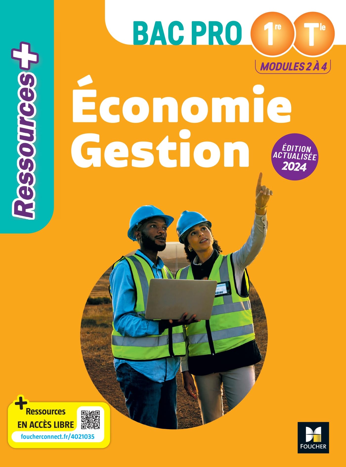 Ressources Plus - ÉCONOMIE GESTION - 1re Tle Bac Pro - Ed. 2024 - Livre élève book