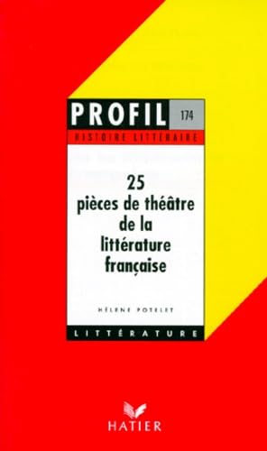 25 pièces de théâtre de la littérature française book