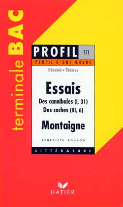 Essais (1580-1588), Montaigne book
