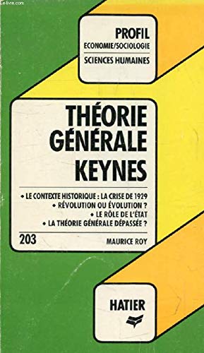 Théorie générale de Keynes : analyse critique Books