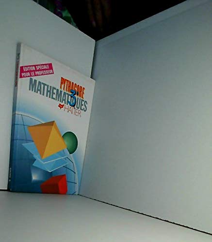 Mathematiques 3eme Pythagore. Livre Du Maitre, Edition 1989 Books