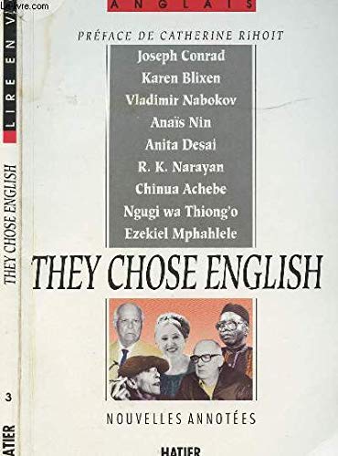 They choose english 052397 (Lire en Vo/Anglais) Books
