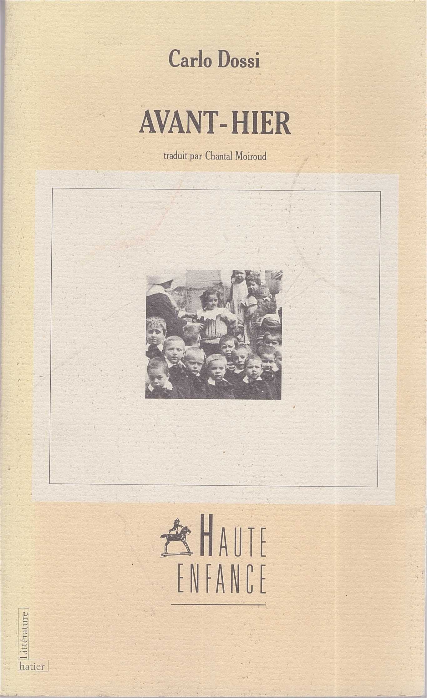Avant hier 112696 (Haute Enfance) Books