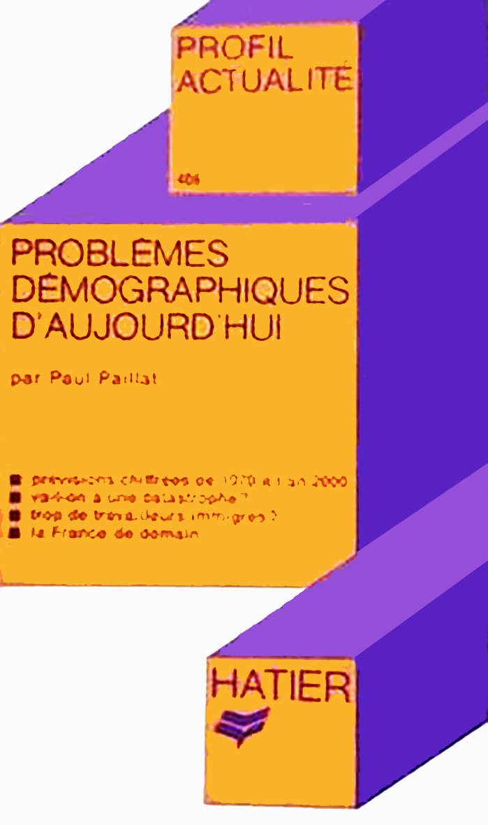 Problèmes démographiques d'aujourd'hui Books