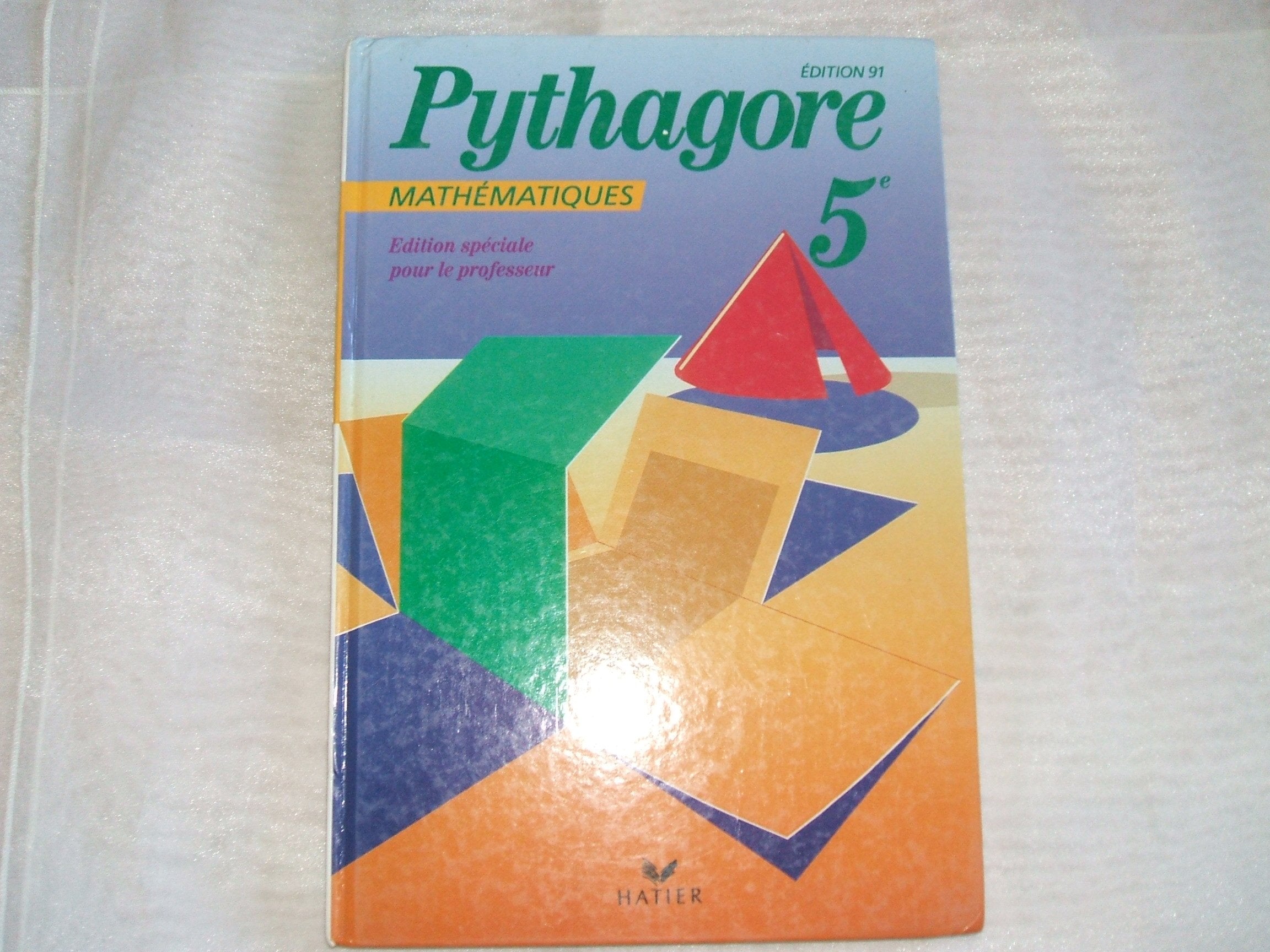 Mathematiques 5eme. Livre Du Maitre, Edition 1991 Books