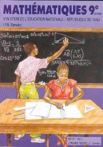 Mathématiques, 9e année, livre de l'élève, Mali book