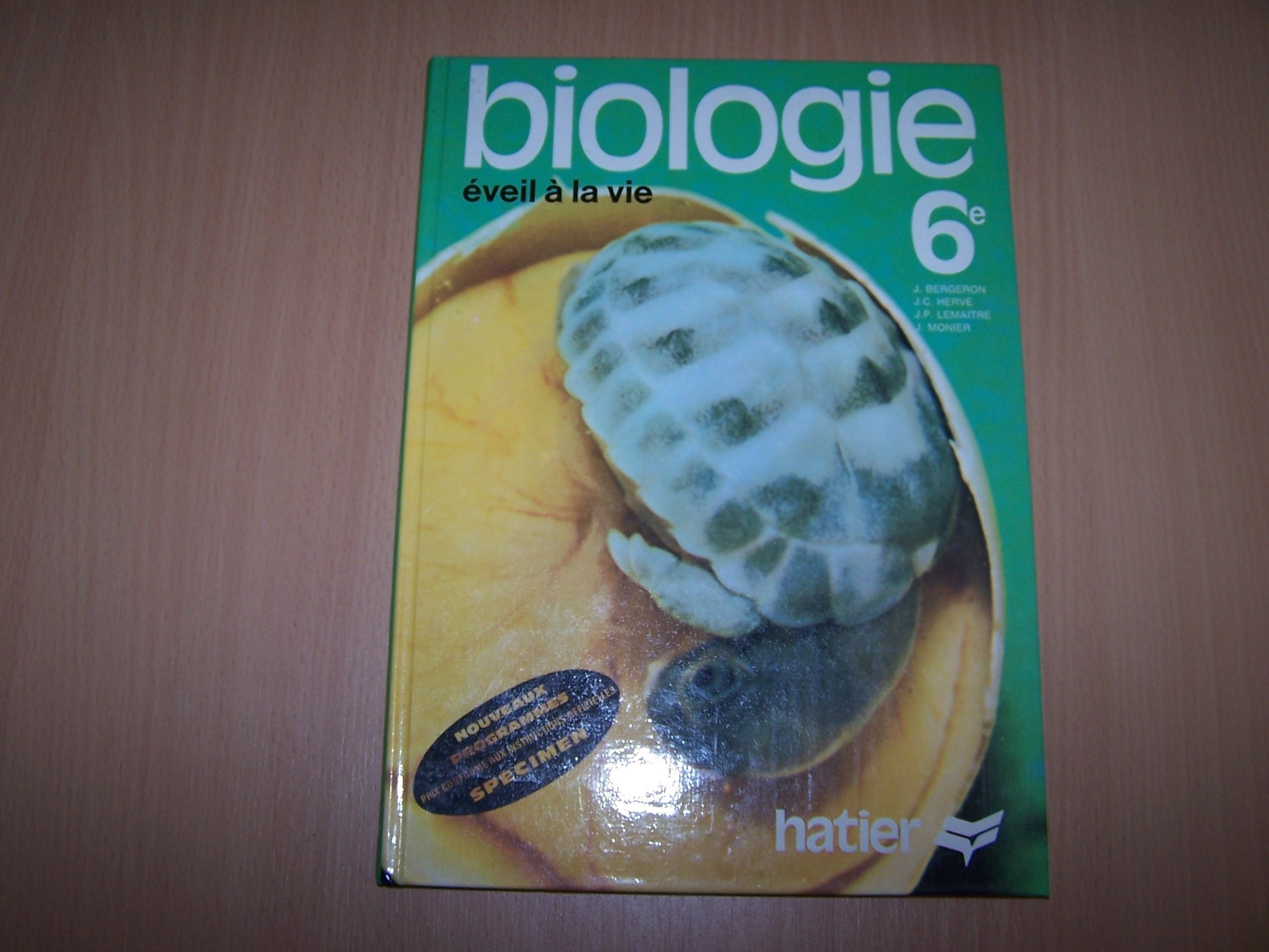 Biologie: Éveil à la vie, 6% book