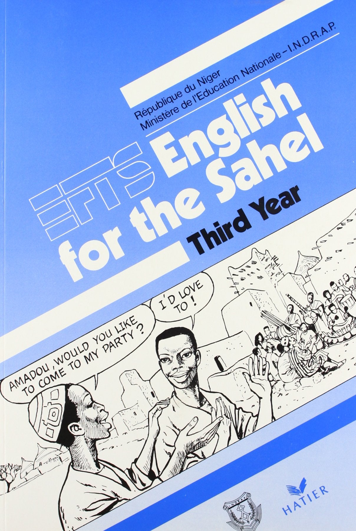 English for the Sahel, third year, livre de l'élève, Niger book