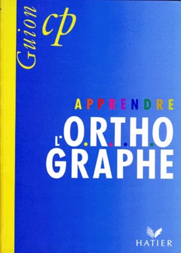 Apprendre l'orthographe CP Books