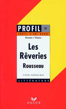 Rêveries du promeneur solitaire, Rousseau book