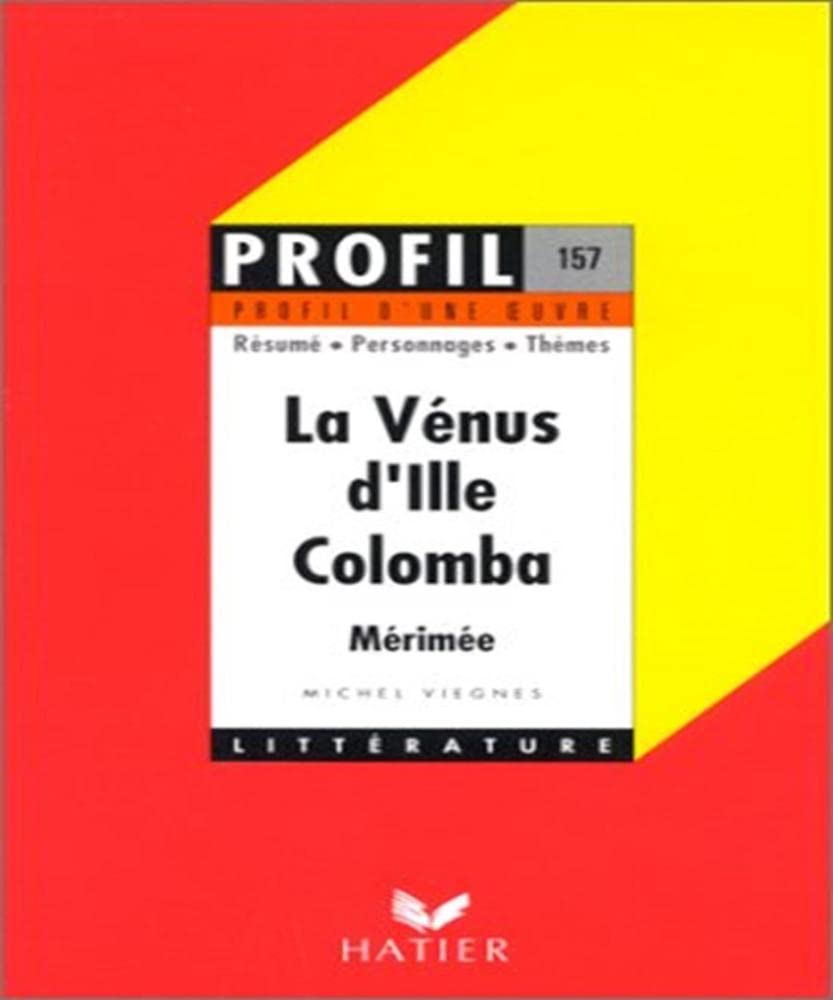 La Vénus d'Ille - Colomba de Mérimée book