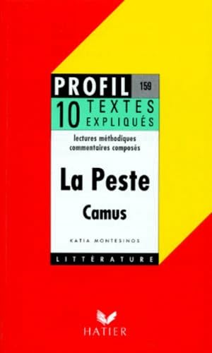La Peste (1947), Albert Camus. 10 Textes Expliques Books