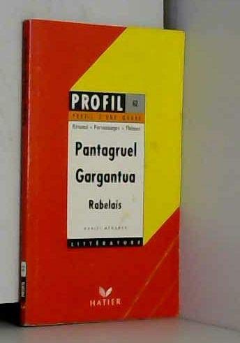 Rabelais- pantagruel gargantua (H.P.V.Abandon) Books
