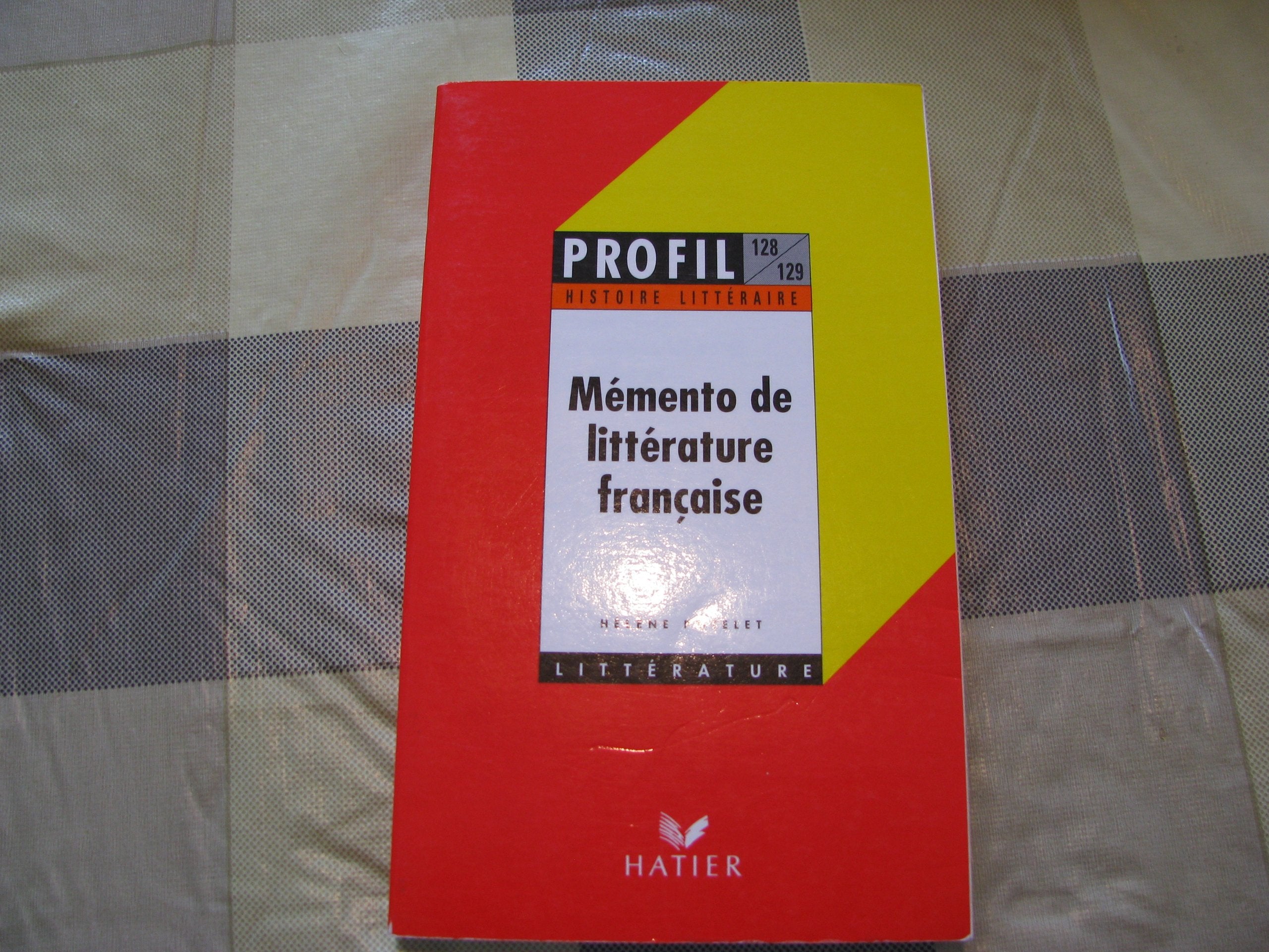 Histoire Litteraire : Memento De Litterature Francaise Books