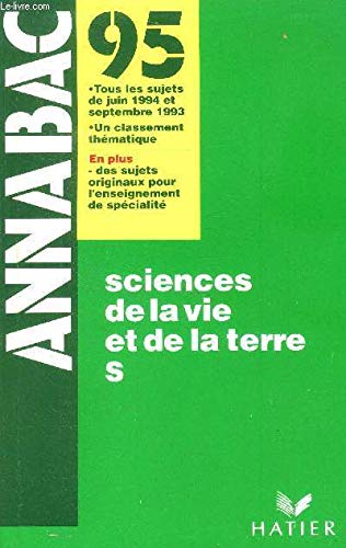 Annabac 95 Science de la vie et de la terre S book