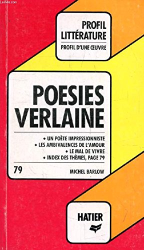 Poésie - Verlaine (Profil d'une oeuvre) book