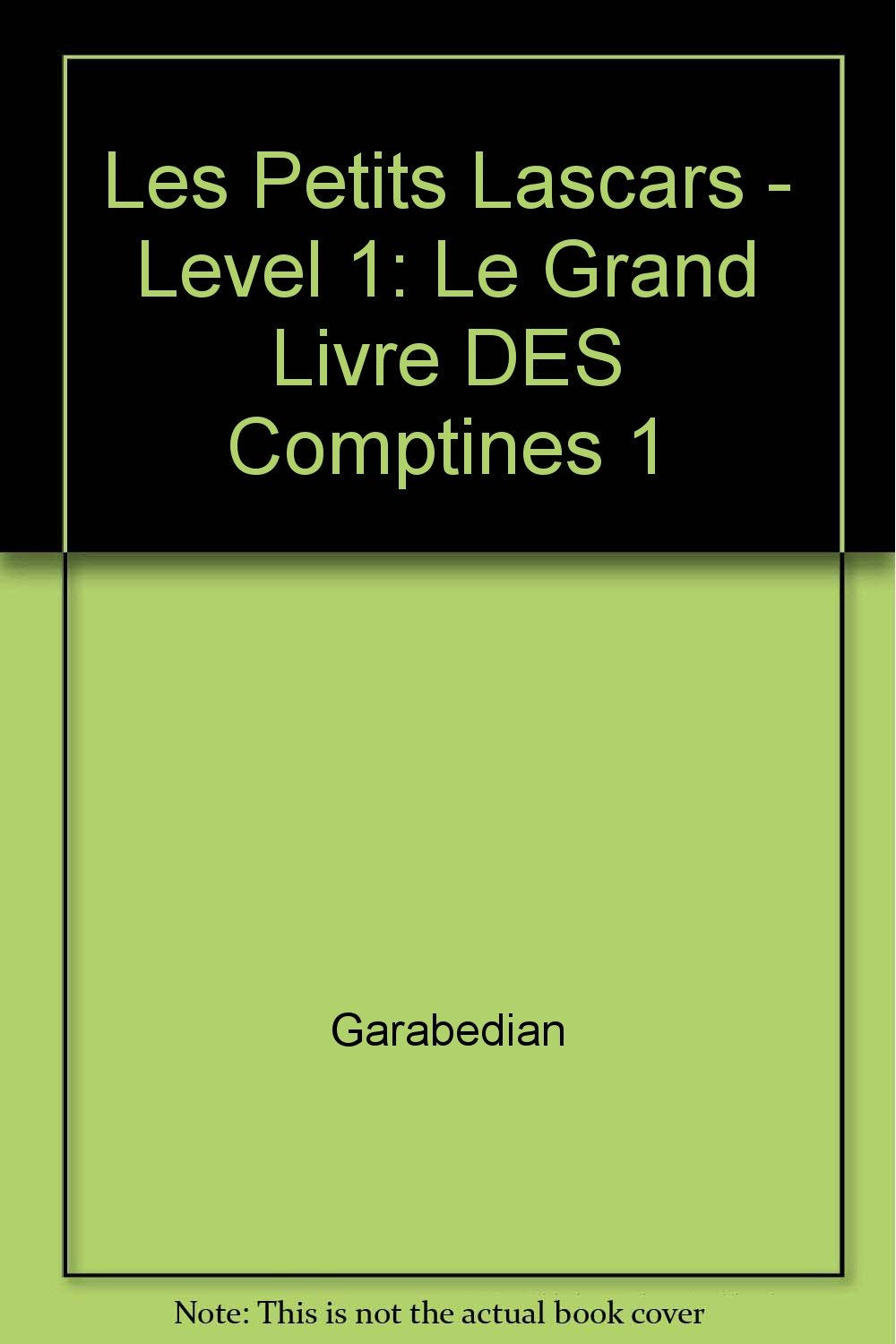 Les Petits Lascars - Level 1: Le Grand Livre DES Comptines 1 book