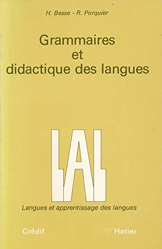 Collection Lal - Langues Et Apprentissage DES Langues: Grammaire Et Didactique DES Langues Learning & Reference