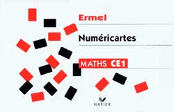 Apprentissages numériques et résolution de problèmes, cours élémentaire (première année) : numéricartes book