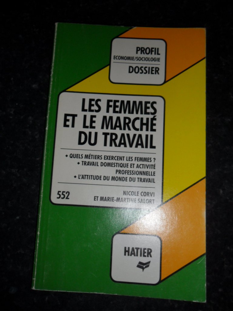 Les Femmes et le marché du travail Books