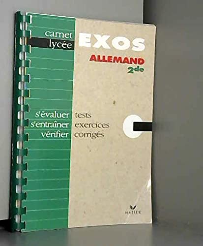 Product Image: Allemand 2de
