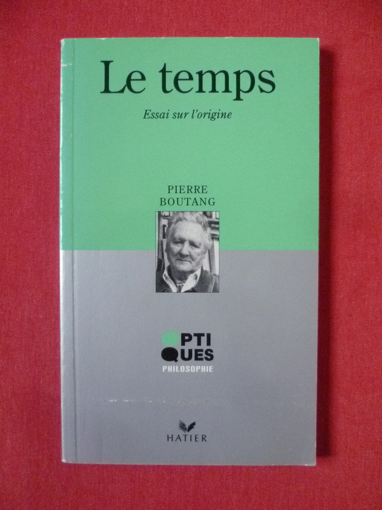 Le Temps : Essai sur l'origine book