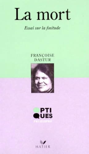 LA MORT.: Essai sur la finitude book
