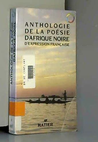 Anthologie de la poésie d'Afrique noire d'expression française Books