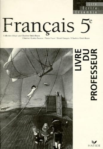 Francais 5eme. Livre Du Professeur book