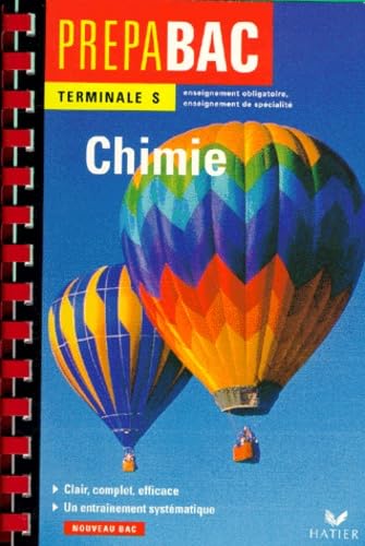 Chimie, terminale S: Enseignement obligatoire, enseignement de spécialité book