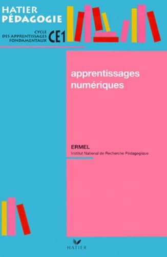 Apprentissages numériques, au cours élémentaire 1re année book