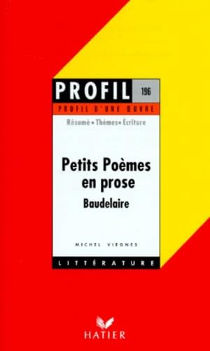"Petits poèmes en prose" (1869), Baudelaire book