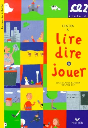 Textes A Lire, Dire Et Jouer Ce2 book