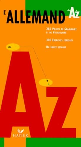 L'allemand de A à Z Books