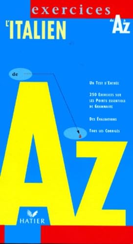 L'italien de A à Z exercices, édition 97 book