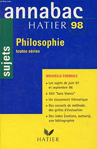 Philosophie, toutes séries book