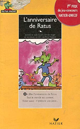 L'anniversaire de Ratus book