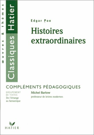 Histoires extraordinaires book
